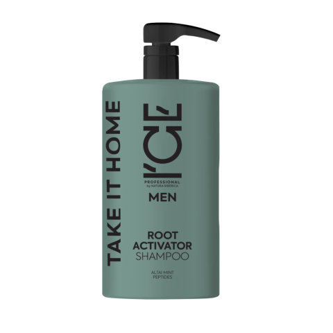 ICE Home Мужской шампунь против выпадения волос, 1000 мл.