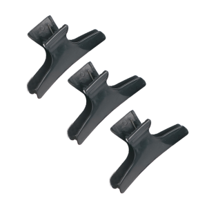 CL2202 Зажим "бабочка" черный, 8 см, 1 шт.