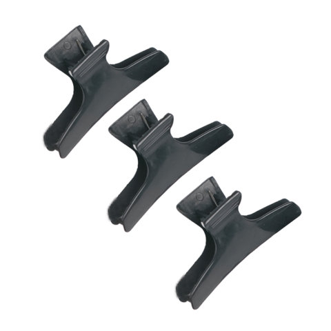 CL2202 Зажим "бабочка" черный, 8 см, 1 шт.