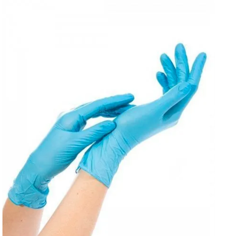 NitriMAX Перчатки нитриловые 3,5 г Голубые XL 50 пар