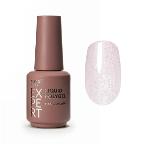 235/18 RuNail Expert Жидкий полигель с шиммером, 18 мл.