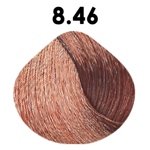 KAARAL BACO Крем-краска 8.46 светлый блондин медно-красный, 100 мл.