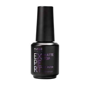 152/18 RuNail Expert Топ матовый Matte Non Sticky №152, без липкого слоя, 18 мл. флакон