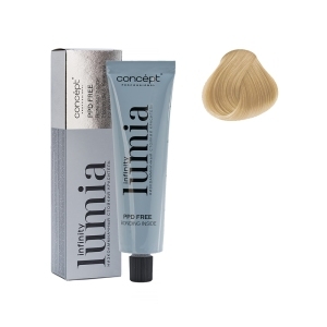 КОНЦЕПТ INFINITY LUMIA Низкоаммиачный стойкий краситель 10.0, 100 мл.