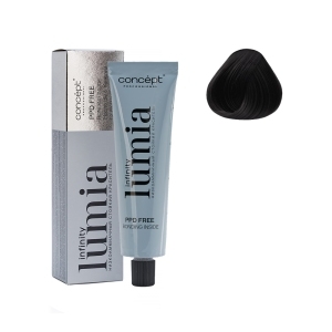 КОНЦЕПТ INFINITY LUMIA Низкоаммиачный стойкий краситель 3.0 Темный шатен, 100 мл.