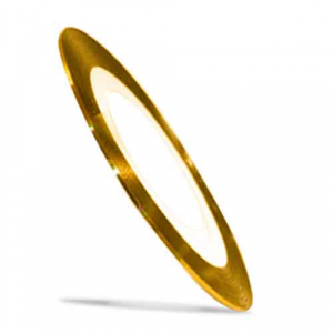Лента для дизайна ногтей Color Line 1 Золото