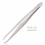 Cosmake TWS-04 Пинцет узкий скошенный