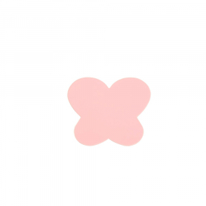Силиконовый коврик POLE для дизайна ногтей,Бабочка,розовый