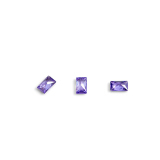 Кристаллы для объемной инкрустации POLE-багет №3 фиолетовый,10шт/уп.