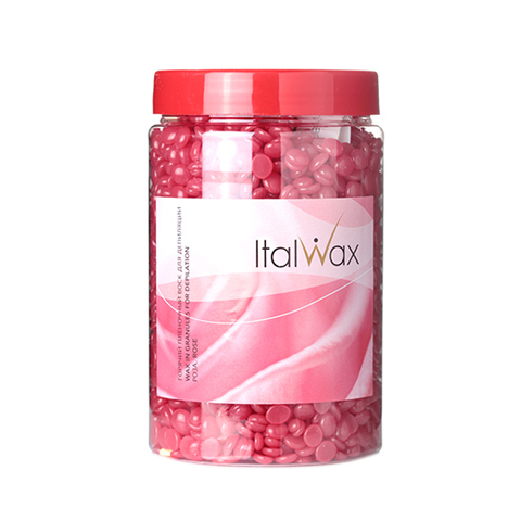 Воск горячий (пленочный) White line ITALWAX Роза гранулы, 500 гр.