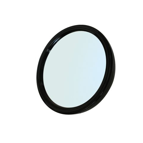 MR-9М45 Зеркало заднего вида, пластик, черное с ручкой, 23 см