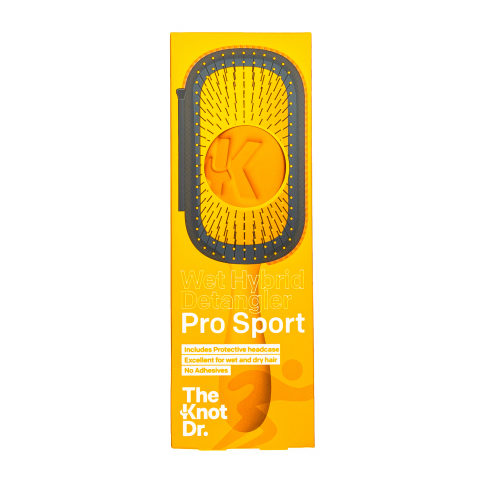 KDPS Расчёска Pro Sport в чехле (Оранжевая)