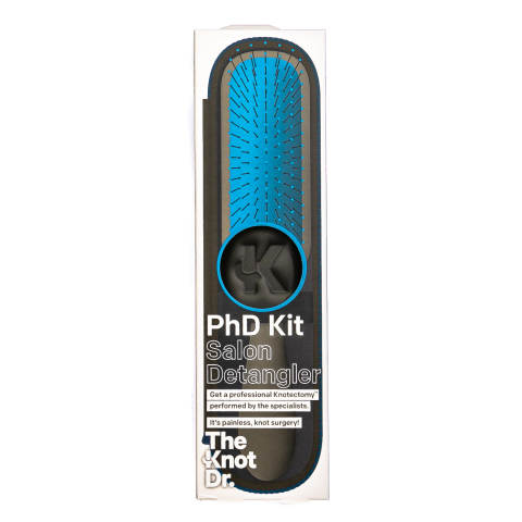 KDDK102 Набор расчёска+щётка-очиститель PhD (Синий)