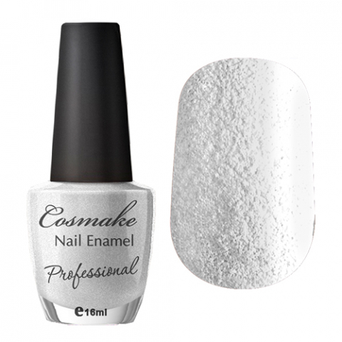Cosmake Professional Лак для ногтей № 58 Белый (песочный лак) 16 мл