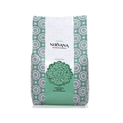 Воск горячий (пленочный) ITALWAX NIRVANA Сандал гранулы, 1 кг.