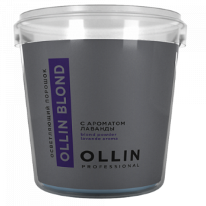 OLLIN BLOND Осветляющий порошок с ароматом лаванды, 500 гр.
