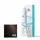 TNL 4.8 Крем-краска для волос Million Gloss, коричневое какао, 100 мл.