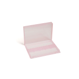 Контейнер для фрез пластиковый прозрачно-розовый
