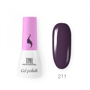TNL Гель-лак 8 Чувств Mini №211 пурпурное сердце, 3,5 мл.