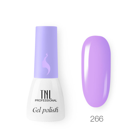 TNL Гель-лак 8 Чувств Mini №266 фиолетовый тюльпан, 3,5 мл.