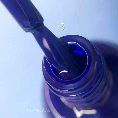 Лак для стемпинга TNL LUX №013 - глубокий синий