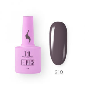 TNL Гель-лак 8 Чувств №210 пурпурный мармелад, 10 мл.