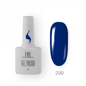 TNL Гель-лак 8 Чувств №299 насыщенный синий, 10 мл.