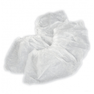 БИНОВИ Бахилы-носки белые, в индивидуальной упаковке L, 1 пара