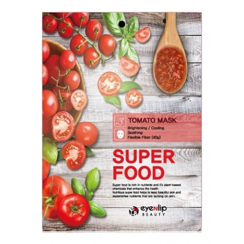 ЕНЛ Super Food Маска на тканевой основе Tomato, 23 мл.