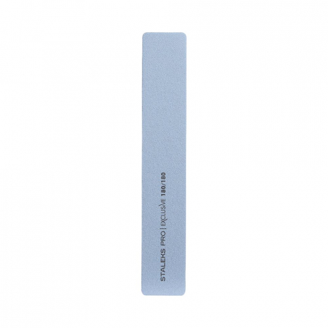 NFX-32/6 Staleks Пилка для ногтей прямая широкая, минеральная, 180/180 грит