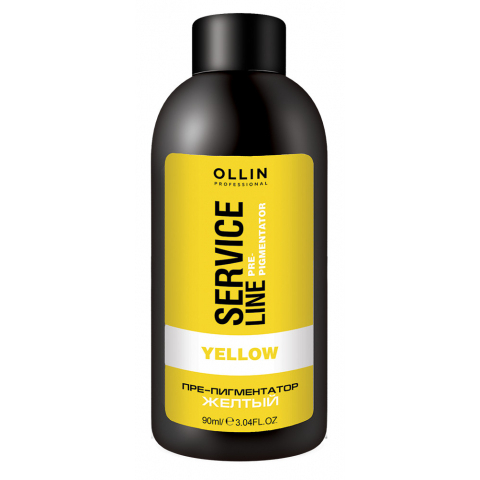 OLLIN SERVICE LINE Флюид-препигментатор желтый, 90 мл. 