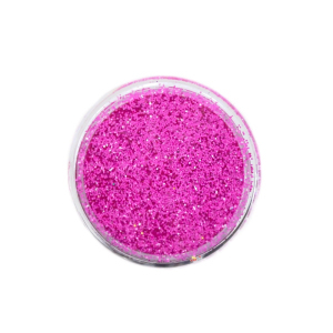 Меланж-сахарок для дизайна ногтей №26 неон тёмно-розовый