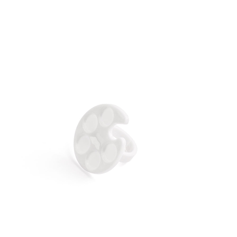 Пластиковое кольцо для смешивания, 10 шт/упак. белое