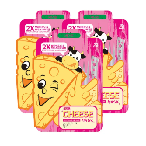 МЖ Real Cheese Маска для лица тканевая осветляющая, 23 гр.