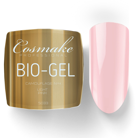 Cosmake Z 5033 Premium Гель Bio\LED камуфляж №4 нежно-розовый, 15 гр. (Запасной блок)