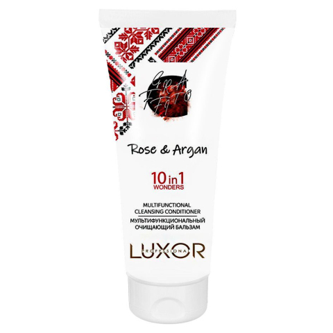 1640 Luxor Professional Очищающий бальзам для мытья волос 10 в 1, без сульфатов, 200 мл.