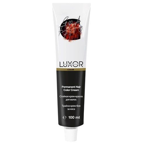 Luxor Professional Крем-краска 1.1 Чёрный пепельный, 100 мл.