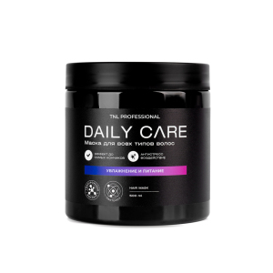 TNL Daily Care Маска для волос Увлажнение и питание с гиалуроновой кислотой, 500 мл.