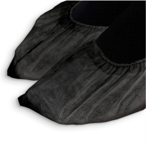 БИНОВИ Бахилы-носки черные, в индивидуальной упаковке XL, упак./100 шт.