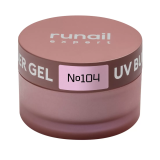 104/15 RuNail Expert Гель моделирующий УФ Builder, 15 гр.