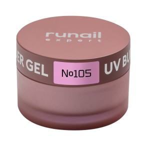 105/15 RuNail Expert Гель моделирующий УФ Builder, 15 гр.