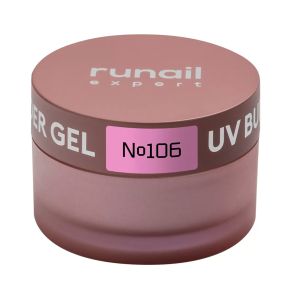 106/15 RuNail Expert Гель моделирующий УФ Builder, 15 гр.