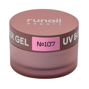 107/15 RuNail Гель моделирующий УФ Builder, 15 гр.