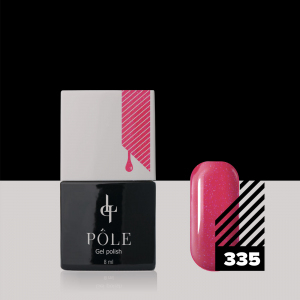 Цветной гель-лак "POLE" №335 - розовая фантазия (8 мл.)