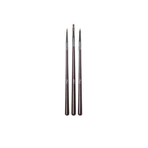 909352 POLE Наборы кистей для дизайна и росписи-Колонок, 3 шт.