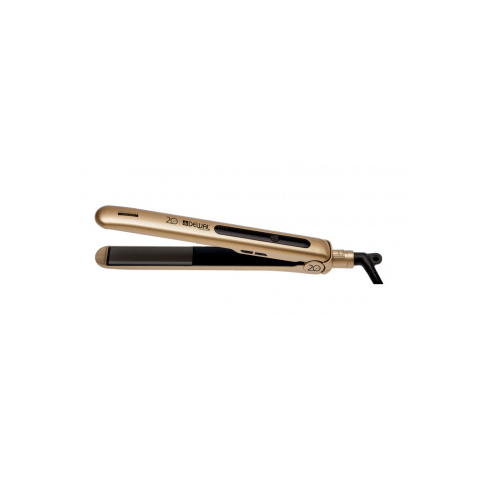 03-400 Gold Щипцы для волос Dewal Anniversary, 25*90 мм, терморег, керамико-турмалин.покрытие, 35 Вт