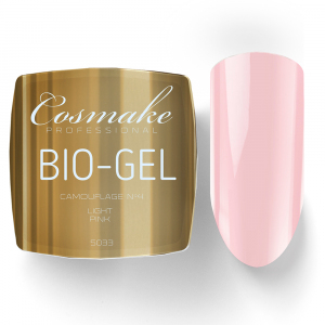 Cosmake 5033 Premium Гель Bio\LED камуфляж №4 нежно-розовый, 15 гр