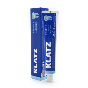 Klatz Зубная паста LIFESTYLE Бережное отбеливание, 75 мл