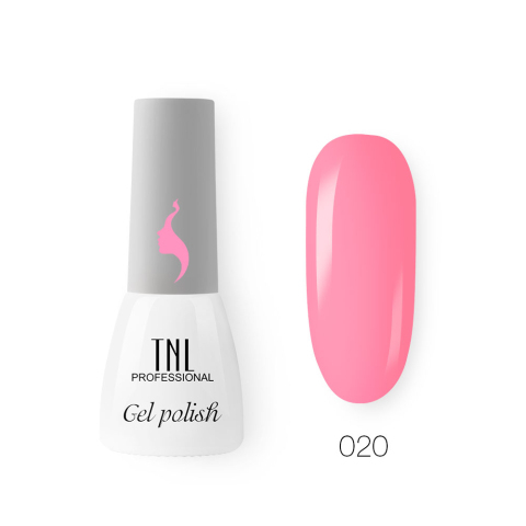 TNL Гель-лак 8 Чувств Mini №020 розовая азалия, 3,5 мл.
