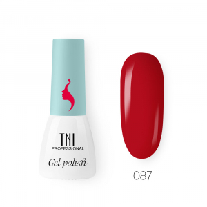 TNL Гель-лак 8 Чувств Mini №087 роскошный красный, 3,5 мл.